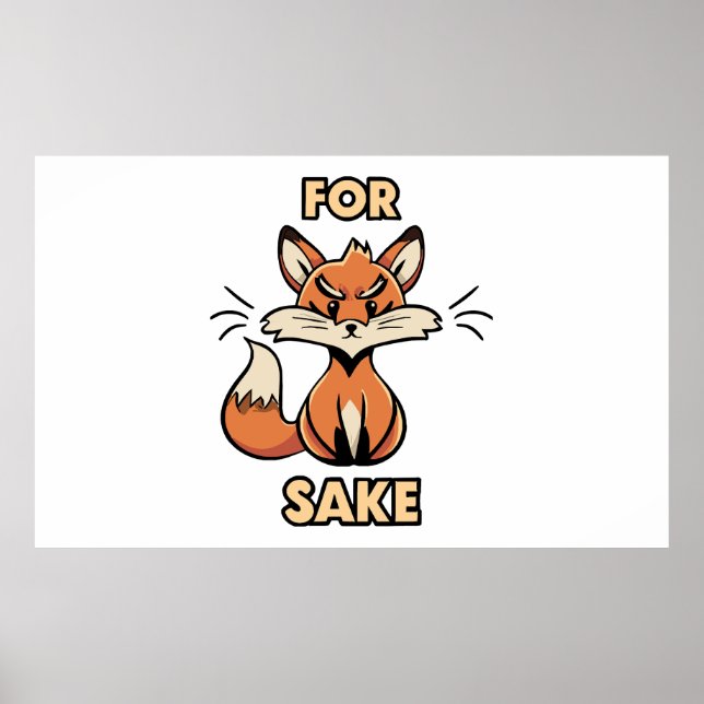 oh for fox sake poster (Front)