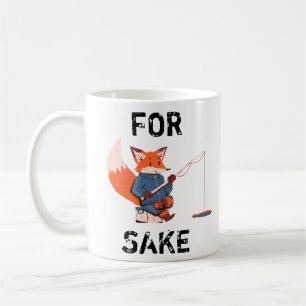 Oh! For fox sake travel coffee tea Two-Tone Coffee Mug
