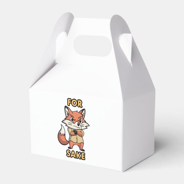 oh For Sake Favour Box (Front Side)