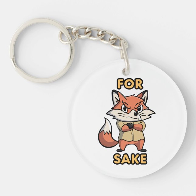 oh For Sake Key Ring (Front)