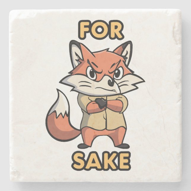 oh For Sake Stone Coaster (Front)
