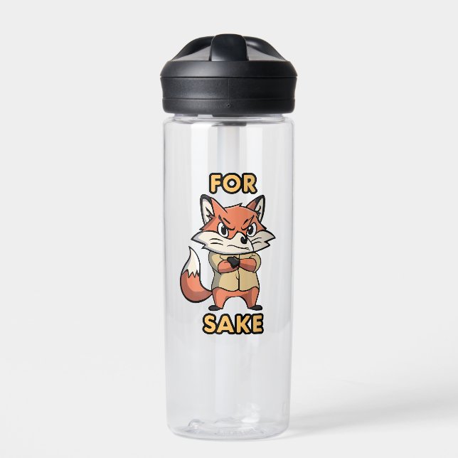 oh For Sake Water Bottle (Front)