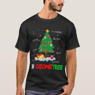 Oh Geometree Funny Christmas Tree Geometry Math Te T-Shirt
