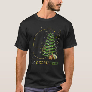 Oh Geometree Geometree funny math Fibonacci Christ T-Shirt