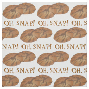 Oh (Ginger) Snap Amish PA Dutch Gingersnap Cookies Fabric