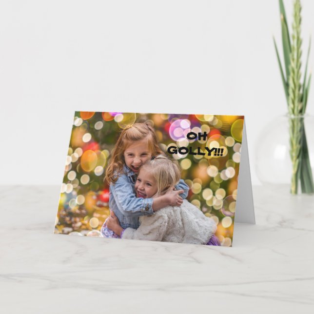 OH GOLLY FRIENDS CARD (Front)