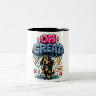 Oh Great Personalized Funny Sarcastic Two-Tone Coffee Mug