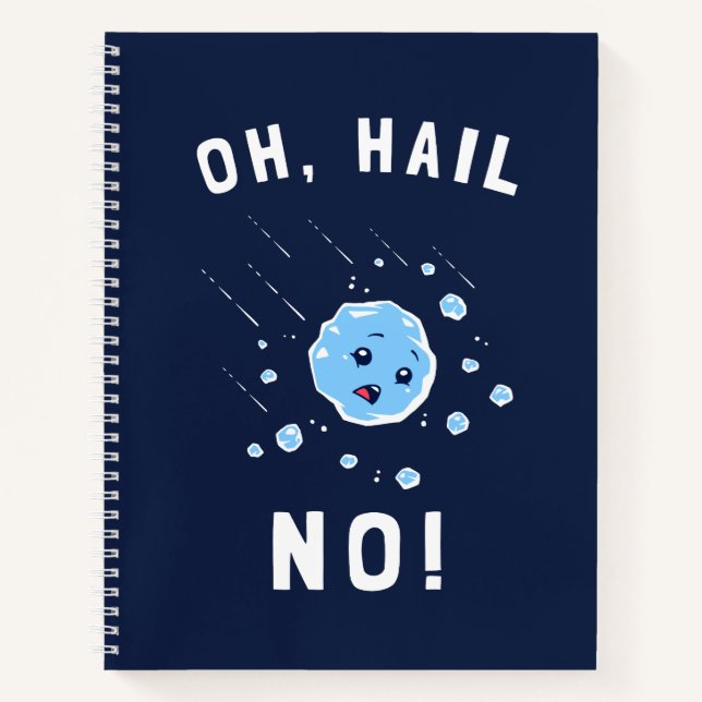 Oh Hail No Notebook (Front)
