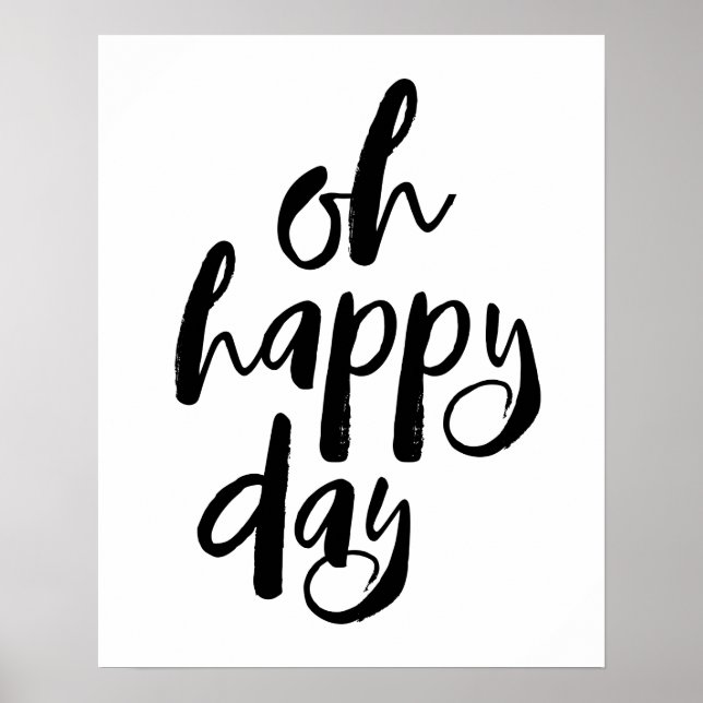 Oh Happy Day Poster (Front)