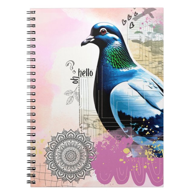 Oh Hello Bird | Notebook Journal (Front)