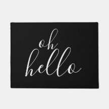 Oh Hello Doormat
