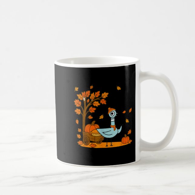 Oh, Hello Fall Geon Autumn Pumpkin Season Teachers Coffee Mug (Right)