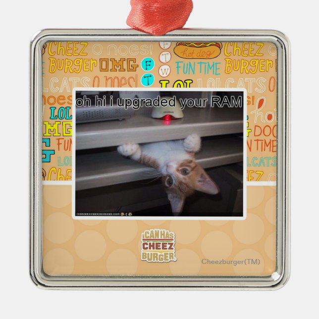 oh hi i upgraded your RAM Metal Tree Decoration (Front)