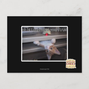 oh hi i upgraded your RAM Postcard