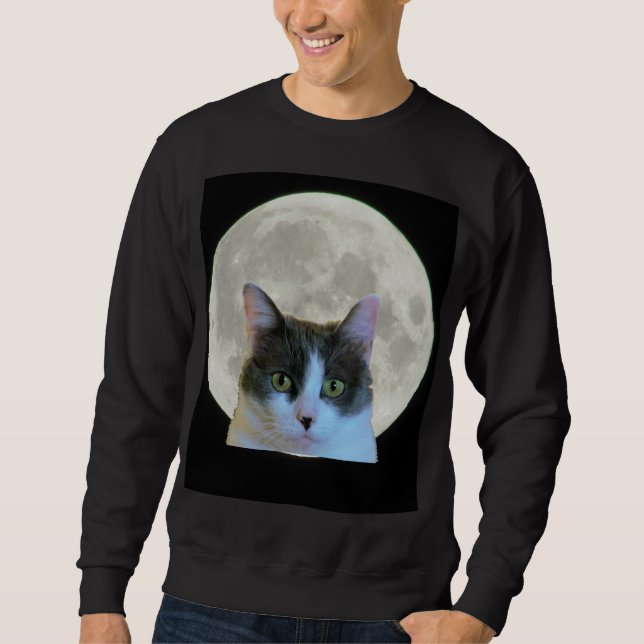Oh, Hi Kitty and the Full Moon Sweatshirt (Front)