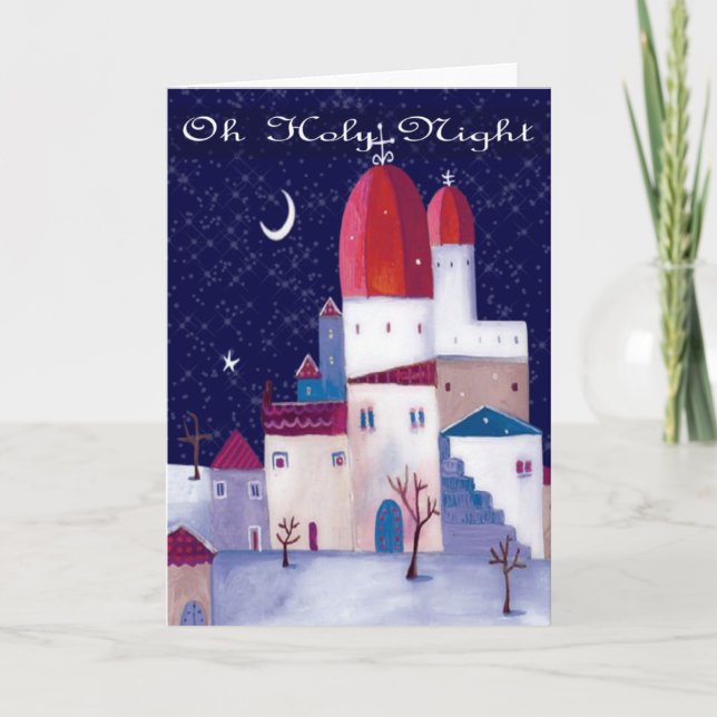 Oh Holy Night Card (Front)