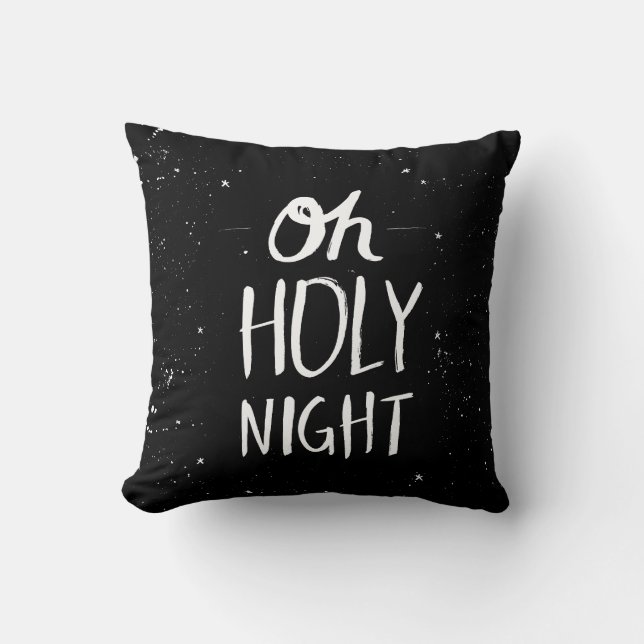 Oh holy night cushion (Front)