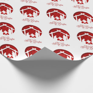 Oh Holy Night Wrapping Paper