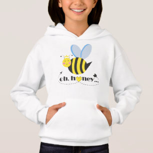 Oh Honey Valentines queen Bee character with tiara