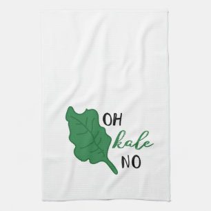 Oh Kale No! Kitchen Hand Towel