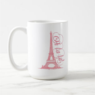Oh La La - Eiffel Tower Paris France Coffee Mug