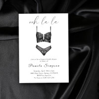 Oh la la Lingerie Bridal Shower Lace Bra