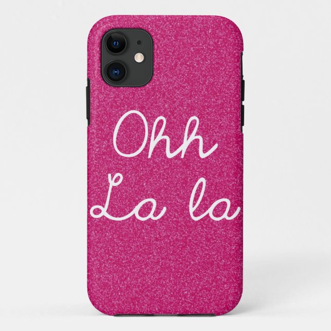 Oh La La - Raspberry Pink Case-Mate iPhone Case (Back)