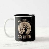 Oh Look Sky Kittens Halloween Funny Bats Lover