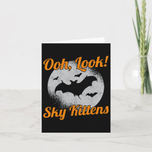 Oh Look Sky Kittens T Halloween Ts Card