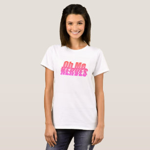 Oh Me Nerves Red & Pink - T-Shirt