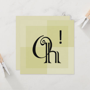 Oh! Modern Expressive Typography, All Occasion