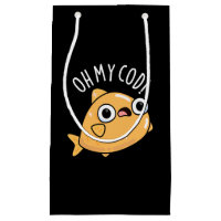 Oh My Cod Funny Fish Pun Dark BG