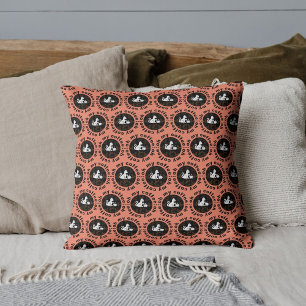 Oh My Coffee Funny Cat Salmon Cushion