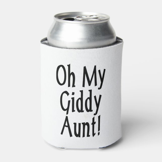 Oh My Giddy Aunt! Can Cooler (Can Front)