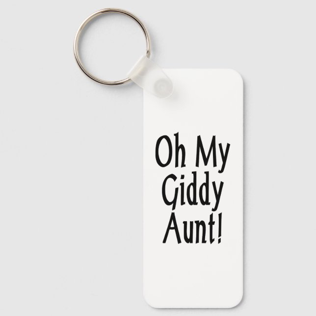 Oh My Giddy Aunt! Key Ring (Front)
