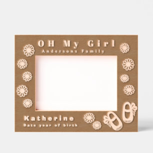 Oh My Girl Baby Etched Frames