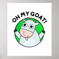 Oh My Goat Funny Animal Pun