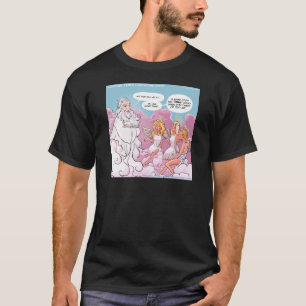 Oh My God (OMG) Angels Text Funny T-Shirt