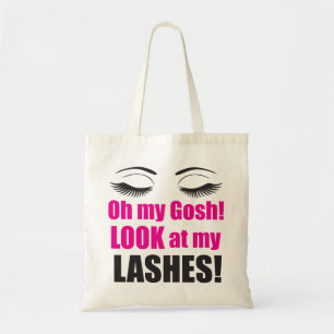 Oh My Gosh! Lashes Totes Bag