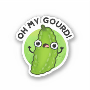 Oh My Gourd Funny Veggie Pun 