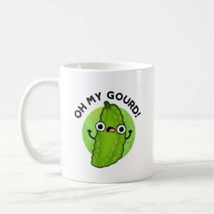 Oh My Gourd Funny Veggie Pun  Coffee Mug