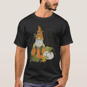 Oh My Gourd I Love Fall Gnome Family Pajama Thanks T-Shirt