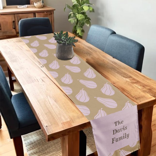 Oh My Gourds Thanksgiving Dinner Family Short Table Runner (Creator Uploaded)