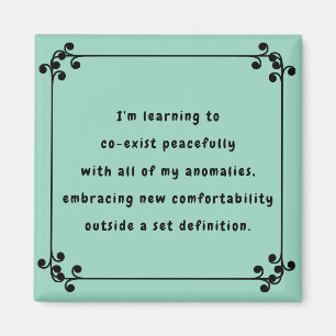 Oh My Mantra Magnet