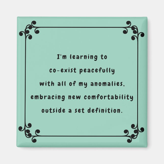 Oh My Mantra Magnet (Front)