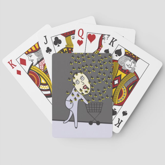 Oh No! Bumble Bees! Playing Cards (Back)