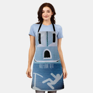 Oh No by Shirley Taylor Apron