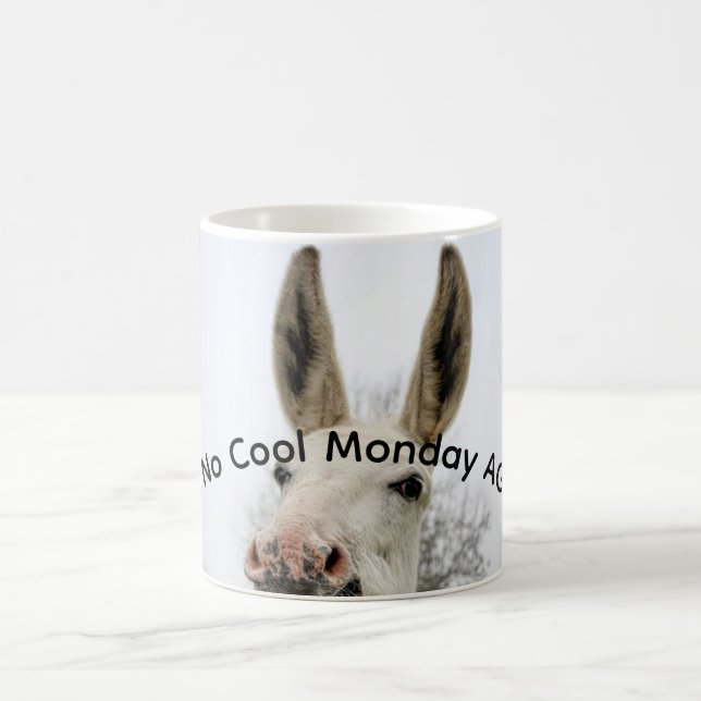 Oh! No Cool Monday Again Coffee Mug (Center)