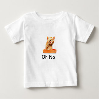 Oh No Cutest Cat T-Shirt Cloth For 12 Months BABY