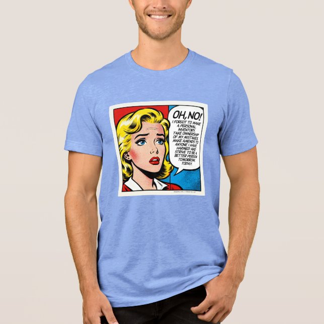 Oh No Female - Unisex -  Tri-Blend Shirt (Front)